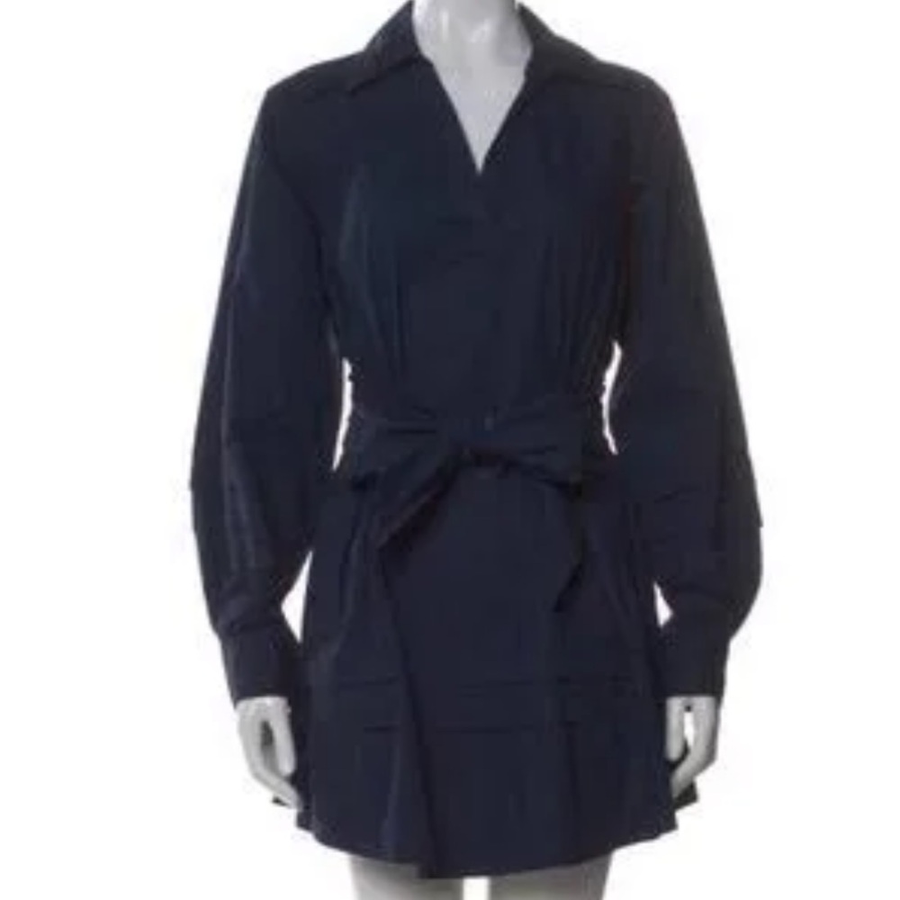 SIMKHAI Leen cotton poplin dress
